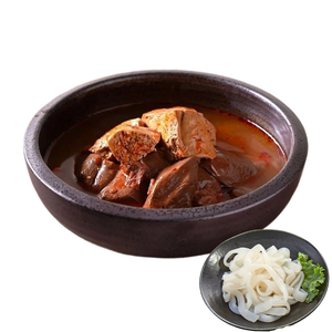 躍進【台灣蘇伯Soup】麻辣鴨血臭豆腐麵(蒟蒻寬麵) 豆腐軟嫩Q 彈 湯汁麻辣濃郁 咬一口滿滿都是回味 蒟蒻麵+鴨血臭豆腐 好吃 非常讚! 100分