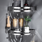 304 stainless steel silver-plated triangle shelf, , large