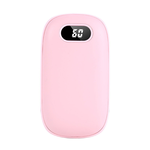 就是這麼方便【USB充電暖手寶】時間配合得剛剛好 4000mAh 安全防爆 LED螢幕顯示 兩檔溫度調節 速充 行動電源, , large