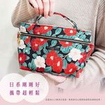 日本製【Passage Bois】百合 雙口袋大容量抗菌手提袋, , large