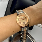 [星晴錶業]VERSUS VERSACE手錶,34mm,VV00315玫瑰金色錶面玫瑰金錶殼金銀相間精鋼錶帶款, , large
