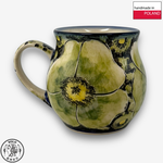 【SOLO歐洲家居】波蘭製 Cerraf 波蘭陶 350ml 胖胖杯 馬克杯 水杯 咖啡杯 青花素語系列, , large