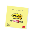 【龍品文創】3M 654 3x3 利貼-黃-1本, , large