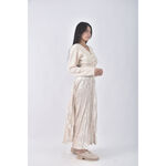 (M) 百褶白色長裙二手衣, , large