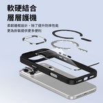 【CR科瑞亞】iPhone 17 Air 高清透亮｜金屬按鍵鏡頭框｜Magsafe防摔保護殼-半透色, , large