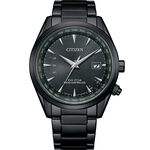 CITIZEN 星辰 光動能電波萬年曆手錶 CB0275-83E, , large