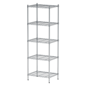 【Y HOUSE】60x45x180cm Lightweight Five-layer Iron Rack Iron Rack Shelf-Electroplating