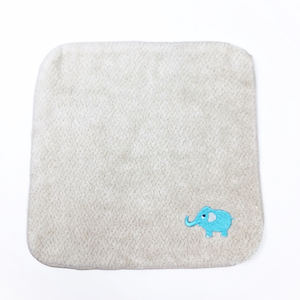 embroidered towel animal elephant (Elephant)