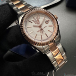[星晴錶業]MASERATI手錶,30mm,R8853100504白色錶面玫瑰金錶殼金銀相間精鋼錶帶款, , large