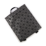 ISSEY MIYAKE BAO BAO LUCENT 啞光霧面扁形後背包/炭灰色, , large