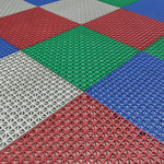PMU PE PLASTIC MAT, 灰色, large