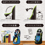 【龍品文創】SONIC 直立式筆袋  FD-7041 -黑, , large