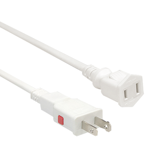[寶旺旺]威電 頭安全2孔 中繼線組6尺(過載斷電 紅色自動保護器)CK-2003
