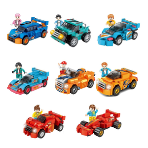 [積木共和國] 【森寶】2860-2867 酷炫車隊 一套八款販售(益智拼裝積木)