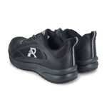 ROAD EASY 抗穿刺安全防護鞋 工作鞋 安全鞋 鋼頭鞋 塑鋼頭 防砸 寬楦 抗菌 除臭 吸震 排水 止滑 黑 黑藍, , large