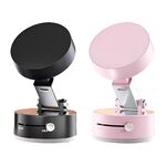 磁吸手機架 真空吸附支架 車用磁吸支架 吸盤手機架 多功能車載手機架 【Ho覓好物】磁吸真空手機架 JP4069, , large