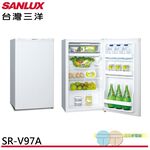 SANLUX Taiwan SANYO 97L Grade 1 Energy Saving Single Door Inverter Refrigerator SR-V97A, , large