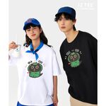 JZ TEE Black Cat & Frog-WA OU Graphic Tee, , large