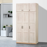 【唯熙傢俱】查理白橡木4x7尺衣櫃, , large