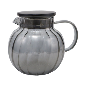 黑色元素鍍鈦波紋耐熱玻璃壺-1200ml-2組