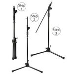PROFESSIONAL W920B 斜落地麥克風架 加長型 黑色款【敦煌樂器】, , large