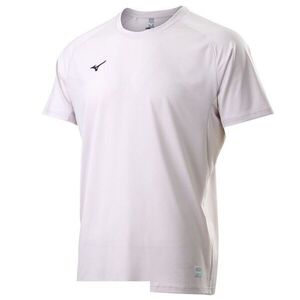 Mizuno 男 短袖 T恤 運動 休閒 訓練 跑步 舒適 抗紫外線 美津濃 燕麥白 [32TAB00902]