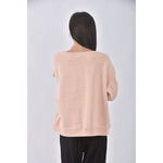 (2XL) atmosphere棉質圓領粉色長袖上衣二手衣, , large