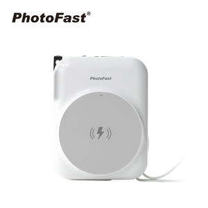 【PhotoFast】AllDay充 Qi2 多功能行動電源-白色