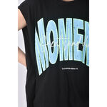 (2XL) n9ck字母黑色上衣二手衣, , large