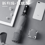 LED Reversible Automatic Umbrella – Inverted Design, LED Handle, One-Touch Open/Close, , large
