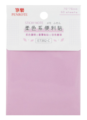 【PENROTE 筆樂】柔色系便利貼 C