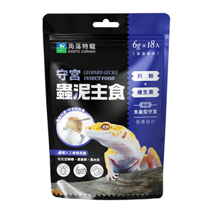 【Aqua Corner 角落水族】守宮蟲泥主食 6g*18條