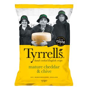 Tyrrells PotatoChips-Cheddar＆Chive