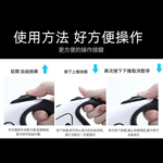 LED發光寵物自動伸縮牽引繩/黑色/5米, , large