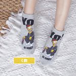 [Kaimei Cotton Industry] 12 pairs of sets, random and excellent, made in Korea, pure cotton fine needle Korean style style socks - American style Kaimei Cotton Industry, , large