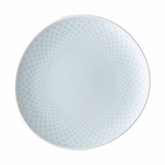 Rosenthal-Junto-shaped round flat plate - sky blue 16cm, , large