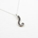 【Angel & Me】Octopus Tentacle s925 sterling silver necklace Valentine Day gift, , large