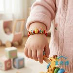 【童樂繪金飾】聚福金袋 兒童紅繩手鍊 約重0.05錢&plusmn;0.02 (彌月金飾 彌月禮 黃金999), , large