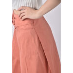 (F) cos質感綁帶橘色長裙二手衣, , large