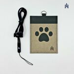 [LOGINHEART]寵物造型-貓掌 免取卡正面感應證件套 可客製 其他夾層票卡不干擾 臺灣製造獨家精品 附矽膠掛繩, , large