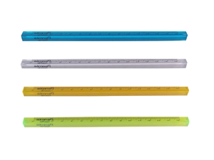 15cm 3D Triangle Ruler &ndash; Blue