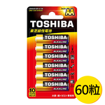 【TOSHIBA東芝】3號AA鹼性電池60入 吊卡裝(1.5V LR6), , large
