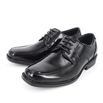 男牛津鞋 商務皮鞋 英倫皮鞋 正式皮鞋 紳士鞋 霧面皮鞋 透氣 吸汗 不悶熱 柔軟 減壓 耐磨 止滑 耐走 耐久站 黑, , large