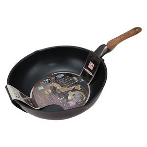 日本製和樂亭IH大金不沾深型炒鍋-32cm-2支