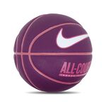 NIKE EVERYDAY ALL COURT 8P 6號球 標準籃球 比賽 訓練 運動 耐磨 深溝 精準控球 紫紅, , large