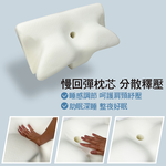 【多利寶寢具】Indian 涼感蝶型護頸慢回彈枕頭-1顆, , large
