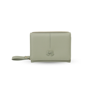 Ribbon&eacute; 柔霧翻蓋零錢中夾 女夾 韓系氣質皮夾 可愛短夾 人氣女用皮夾 情人節禮物