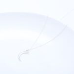 【Angel & Me】Crescent Moon (small) s925 sterling silver necklace Birthday gift, , large