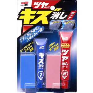 [力守貿易]日本SOFT 99 去小傷痕組合(各種顏色車適用)