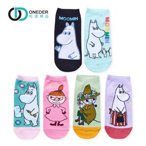 (多款)MOOMIN嚕嚕米系列直版襪【旺達棉品】MO-A501~506